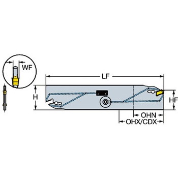 CoroCut(R) QD 突切り加工用ブレード サンドビック