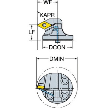 CoroTurn 107旋削加工用ヘッド サンドビック