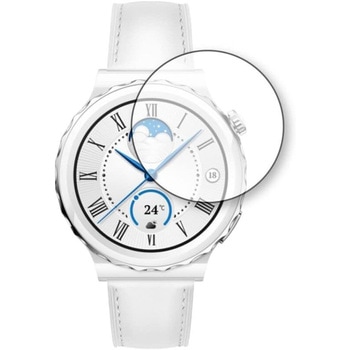 液晶保護フィルム Huawei WATCH GT 3 Pro [ ケースサイズ 43mm 用 ] ブルーライトカット(反射防止) 互換品 メディアカバーマーケット