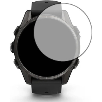 液晶保護フィルム GARMIN fenix 8 Sapphire AMOLED [ ケースサイズ 43mm用 ] 高硬度9H 互換品 メディアカバーマーケット