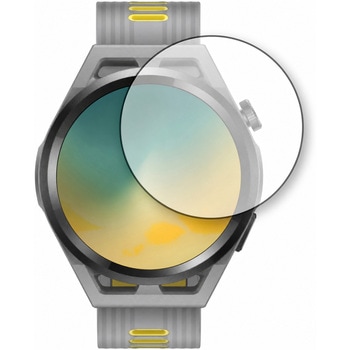 液晶保護フィルム HUAWEI WATCH GT Runner 対応 高硬度9H ブルーライトカット反射防止 互換品 メディアカバーマーケット