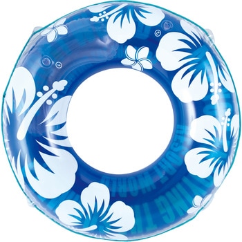 浮輪 100cm クリアブルーハイビスカス 東京ローソク製造 浮輪 ボート 通販モノタロウ Wr