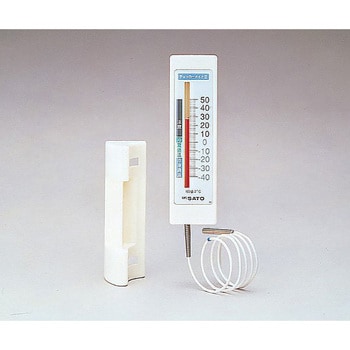 冷蔵庫用温度計 校正証明書付 アズワン アナログ温度計 【通販モノタロウ】
