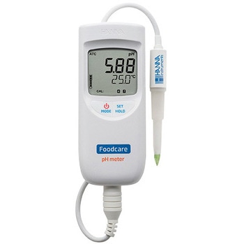 乳製品・半固形食品用pH/℃計 校正証明書付 HANNA(ハンナインスツルメンツ・ジャパン)