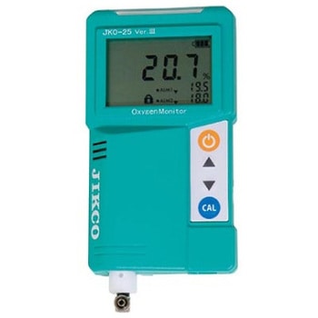 酸素濃度計 JKO-25Ver3 センサー内蔵型 校正証明書付 イチネンジコー