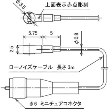 NP-2106 NP-2000シリーズ 電荷出力型加速度検出器 1個 小野測器 【通販