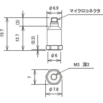 NP-3418 NP-3000シリーズ プリアンプ内蔵型加速度検出器 1個 小野測器