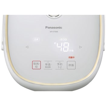 SR-KT060-W IHジャー炊飯器 1台 パナソニック(Panasonic) 【通販サイト