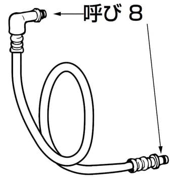 本体給水ホース LIXIL(INAX) トイレ洗浄部品 【通販モノタロウ】