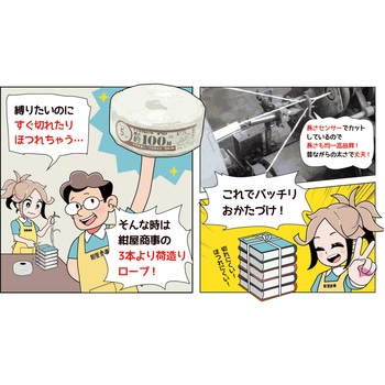 PP荷造りロープcolors 紺屋商事