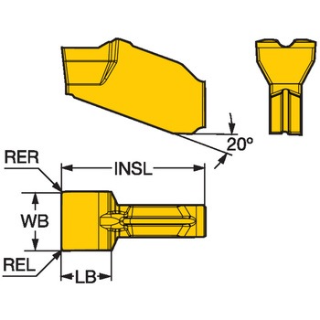 超硬ブランク コロカットQD H13A サンドビック