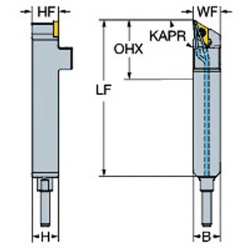 CoroTurn(R) 107 旋削加工用QS(TM) シャンクバイト サンドビック