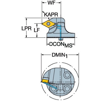 CoroTurn 107旋削加工用ヘッド サンドビック