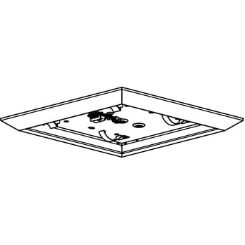 LEDライトユニット形スクエアライト 器具本体 三菱電機