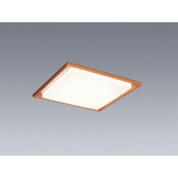 LEDライトユニット形スクエアライト 埋込形 化粧枠タイプ(木枠) 三菱