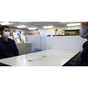 エチケットパネル スタンド付き グリーンクロス
