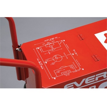 EVERNEW サッカー用ライン引き Eラインマーカー 4WS レッド EVERNEW サッカー用ライン引き Eラインマーカー 4WS レッド