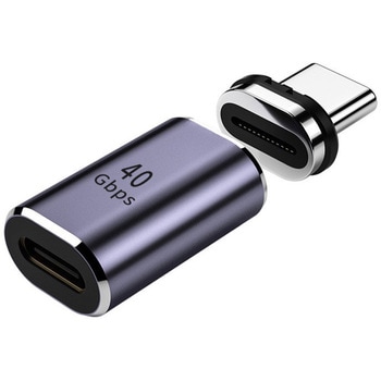 USB Type-C マグネットアダプタ 40Gb/s 100W急速充電対応 ZATTA