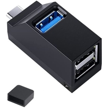 USBハブ 3ポート 3.0 USB Type-C to Type-A × 3 ZATTA