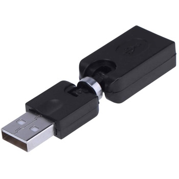 回転式USBコネクタ USB Type-A(オス) - USB Type-A(メス) USB2.0 - ZATTA