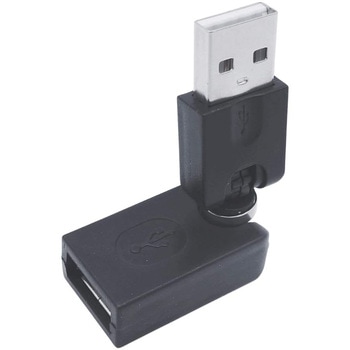 回転式USBコネクタ USB Type-A(オス) - USB Type-A(メス) USB2.0 - ZATTA