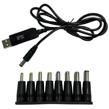 USB DC 電源供給ケーブル 8種プラグ付き ZATTA