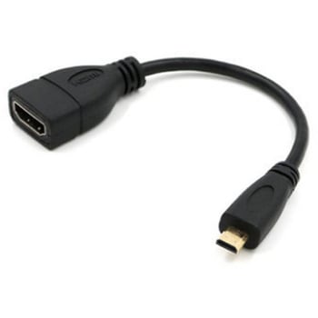micro HDMI to HDMI 変換アダプタ ZATTA