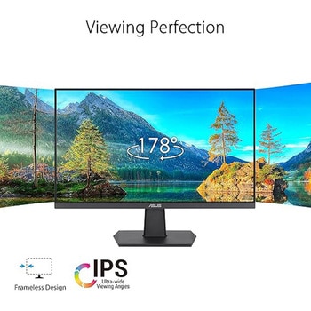 ASUS(液晶モニタ) 23.8型 IPS/フルHD/VESA / 3年保証/スピーカーなし ASUS(エイスース)