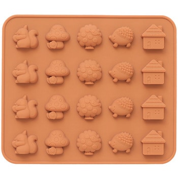 cotta シリコンチョコモールド フォレスト cotta