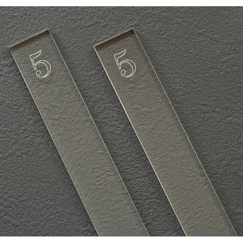cotta 面取アクリルルーラー5mm(2本セット) cotta
