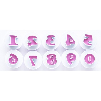 cotta スタンプ式クッキー型(数字セット 大) cotta