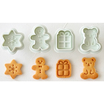 cotta 抱っこクッキー型(ミニクリスマスセット) cotta