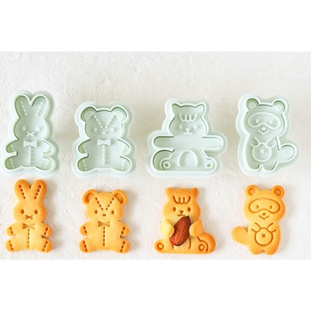 cotta スタンプクッキー型 森の仲間たち cotta