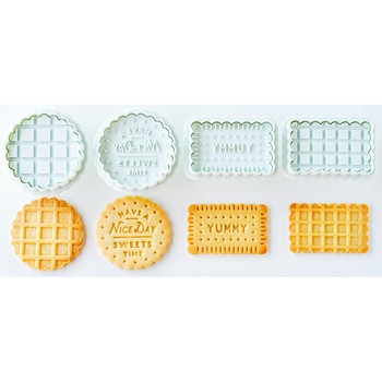 cotta スタンプクッキー型 ワッフル&ビスケット - cotta