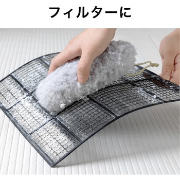 びっくりエアコンフィルターの汚れ落とし サンコー