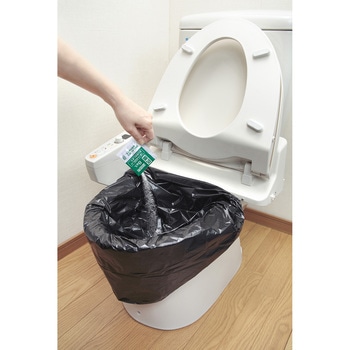 トイレ非常用袋 抗菌凝固剤付【長期保存可能】 サンコー