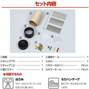 ミニ万華鏡をつくろう アーテック(学校教材・教育玩具)