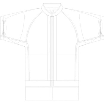 男女共用混入だいきらい半袖ジャケット FX70965Rシリーズ サンエス