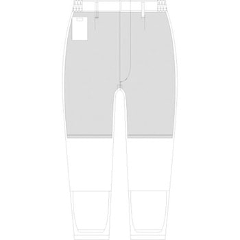 男性用混入だいきらい横ゴム・裾口ストレートパンツ FX70966シリーズ サンエス