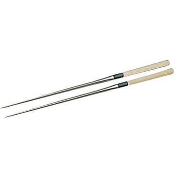 白木柄盛箸(水牛桂柄付) 青木刃物製作所
