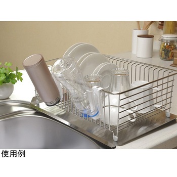 ボトル用水切り 2P ホワイト イノマタ化学