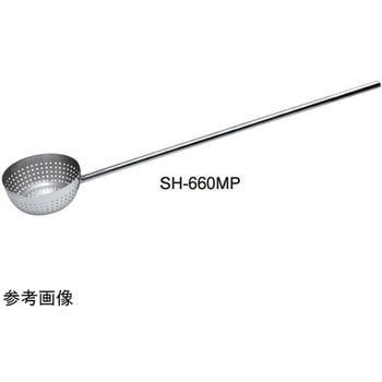 18-8共柄穴明ひしゃく 口付(ハンドル全周溶接)3.5L SH-660MPシリーズ SUGICO(スギコ)