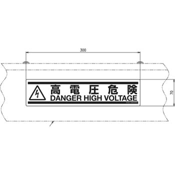 表示ステッカー ネグロス電工