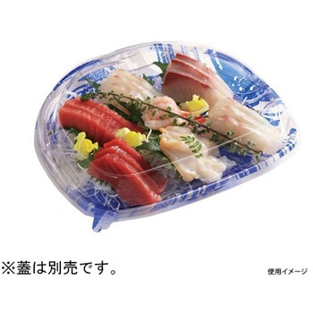 刺身・鮮魚容器 C-AP旬花 水筆B 本体 中央化学