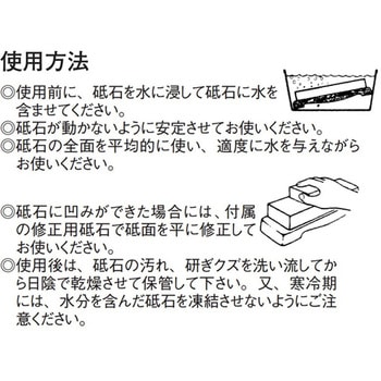 本職超セラミックス砥石台付 修正用砥石付 NANIWA(ナニワ研磨工業)