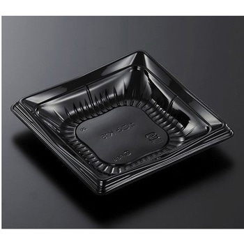 丼・重容器 CTかこみ 黒-BK 本体 - 中央化学