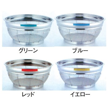 18-8 F型ざる(14メッシュ)20cm - 弁慶(本間冬治工業)
