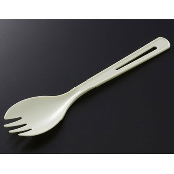 カトラリー フォーク付スプーン150 L 単袋入 2000枚 中央化学