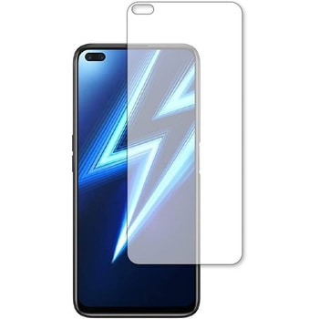 液晶保護フィルム OPPO Realme 6 Pro ブルーライトカット(反射防止) 互換品 メディアカバーマーケット