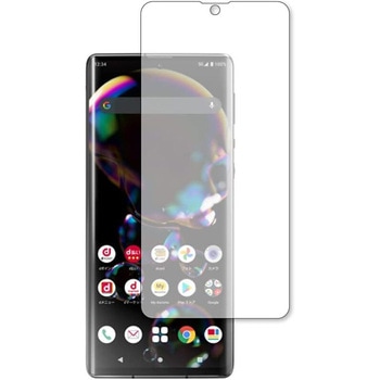 液晶保護フィルム Sharp AQUOS R6 SH-51B A101SH 曲面対応 高光沢 互換品 メディアカバーマーケット